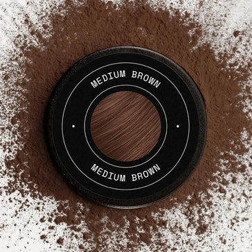 3x Keratain hårfibrer + gratis Keratain pomada - Mediumbrun (25 gr) 3x Keratain hair fibers + free Keratain pomade – Medium brown (25 gr) - Hair Growth Specialist