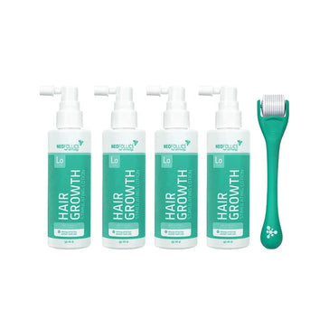 4x Neofollics lotion + free scalp roller 4x Neofollics lotion + free scalp roller - Hair Growth Specialist