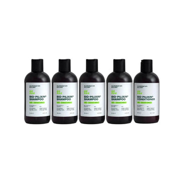 4x Scandinavian Biolabs schampo (män) + gratis balsam 4x Scandinavian Biolabs shampoo (men) + free conditioner - Hair Growth Specialist