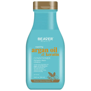 Beaver Argan Oil & Keratin repair balsam (350 ml) Beaver Argan Oil & Keratin repair conditioner (350 ml) - Hair Growth Specialist