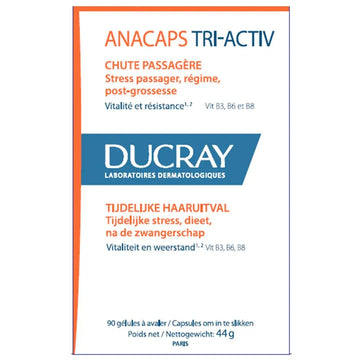 Ducray Anacaps Tri-Activ kapslar Ducray Anacaps Tri-Activ capsules - Hair Growth Specialist