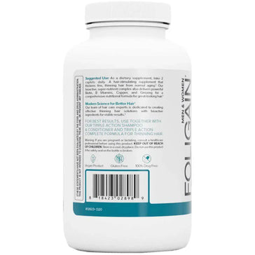 Foligain kapslar för hårväxt (60 kapslar) Foligain hair growth capsules (60 capsules) - Hair Growth Specialist