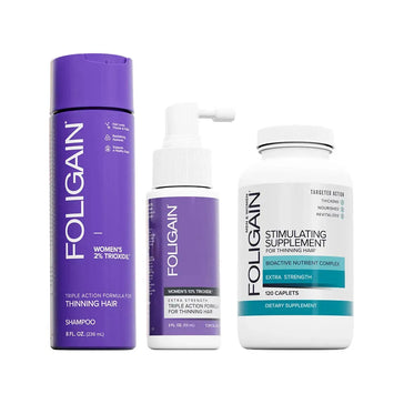 Foligain hårväxtbehandling (kvinnor) Foligain hair growth treatment (women) - Hair Growth Specialist