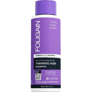 Foligain shampoo mod hårtab til kvinder (473 ml) Foligain hair loss shampoo women (473 ml) - Hairgivers