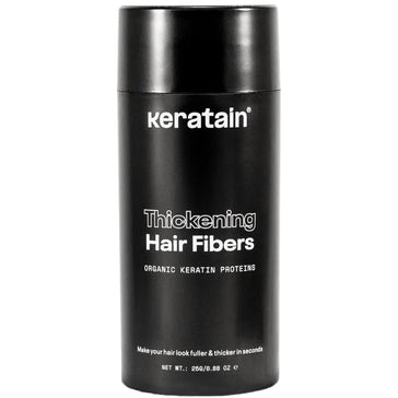 Keratain hårfibrer - Svart (25 gr) Keratain hair fibers – Black (25 gr) - Hair Growth Specialist