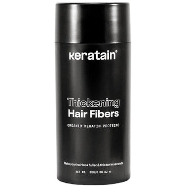Keratain hårfibre - Mørkebrun (25 gr) Keratain hair fibers – Dark brown (25 gr) - Hairgivers