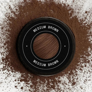 Keratain pomade + Keratain hair fibers – Medium brown (25 gr) Keratain pomade + Keratain hair fibers – Medium brown (25 gr) - Hair Growth Specialist