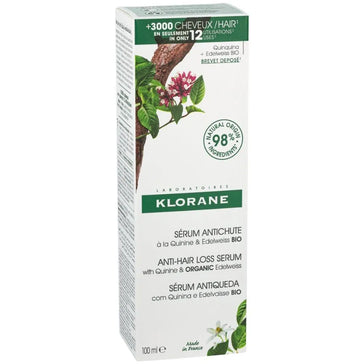 Klorane anti-hair loss serum Quinine/Edelweiss (100 ml) Klorane anti-hair loss serum Quinine/Edelweiss (100 ml) - Hair Growth Specialist
