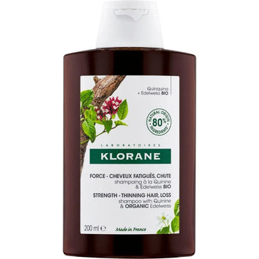 Klorane anti-hair loss shampoo Quinine/Edelweiss (200 ml) Klorane anti-hair loss shampoo Quinine/Edelweiss (200 ml) - Hair Growth Specialist