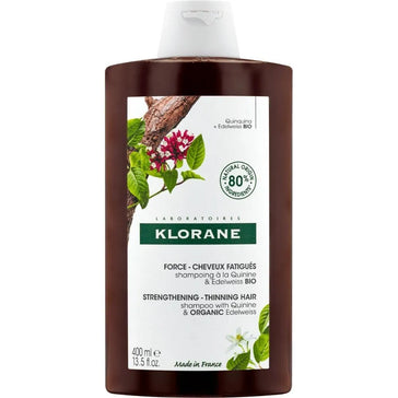 Klorane anti-hair loss shampoo Quinine/Edelweiss (400 ml) Klorane anti-hair loss shampoo Quinine/Edelweiss (400 ml) - Hair Growth Specialist