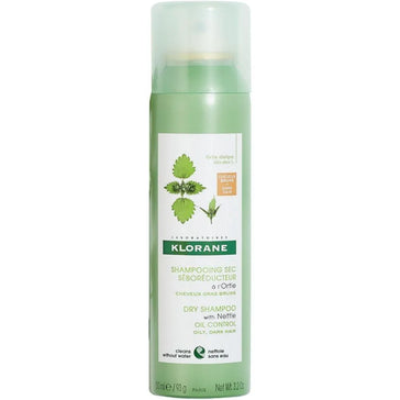 Klorane torrschampo fett hår Nässla - mörkt hår (150 ml) Klorane dry shampoo oily hair Nettle - dark hair (150 ml) - Hair Growth Specialist