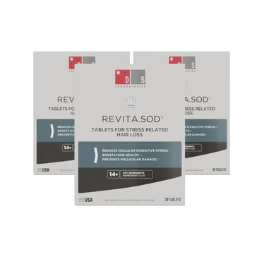 Revita.SOD-tabletter för stressinducerat håravfall (3 månader) Revita.SOD tablets for stress-induced hair loss (3 months) - Hair Growth Specialist