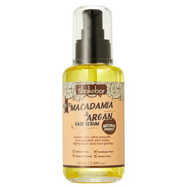 Shakebar Macadamia & Argan Oil moisturizing hair serum Shakebar Macadamia & Argan Oil moisturizing hair serum - Hair Growth Specialist