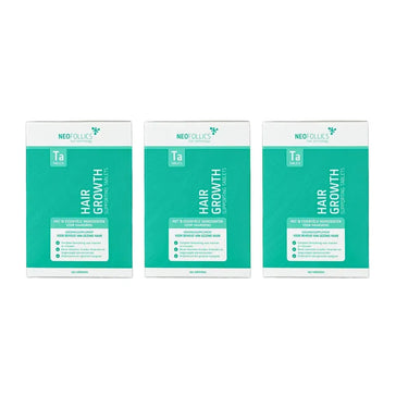 Neofollics hårvækst-tabletter 3-pak Neofollics hair growth tablets 3-pack - Hairgivers
