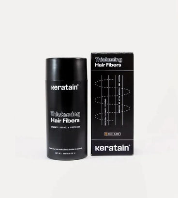 3x Keratain hair fibers + free Keratain pomade – Dark blonde (25 gr) - Hair Growth Specialist