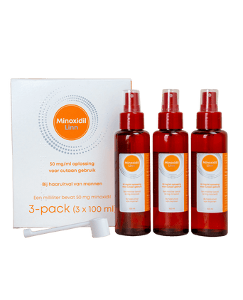 Linn Minoxidil 5% spray 3-pack (3x100 ml)
