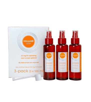 Linn Minoxidil 5% spray 3-pack (3x100 ml)