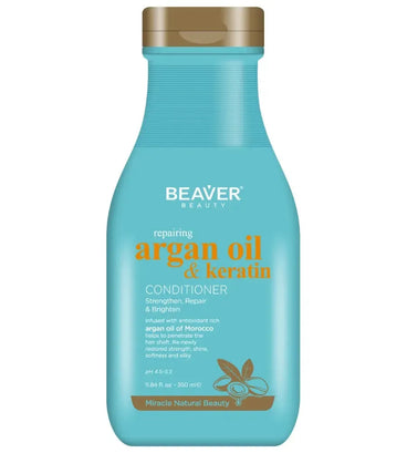 Beaver Argan Oil & Keratin repair conditioner (350 ml) - Hair Growth Specialist