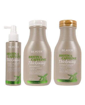 Beaver Biotin & Caffeine thickening scalp treatment - Hair Growth Specialist