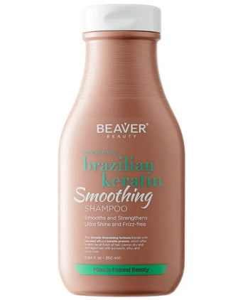 Beaver Brazilian Keratin smoothing shampoo (350 ml) - Hair Growth Specialist