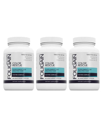 Foligain anti-grey capsules (3-pack) - Hair Growth Specialist