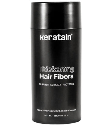 Keratain hair fibers – Gray (25 gr) - Hair Growth Specialist