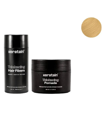 Keratain pomade + Keratain hair fibers – Blond (25 gr) - Hair Growth Specialist