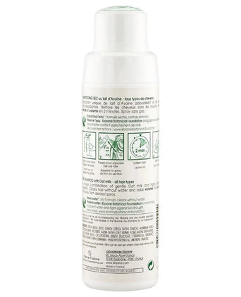 Klorane dry shampoo all hair types Oat - gas-free (50 gr) - Hair Growth Specialist