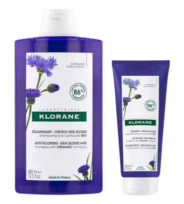 Klorane silver shampoo + conditioner - Hair Growth Specialist