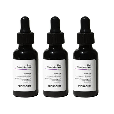 Minimalist Hair Density Serum 18% hair growth serum (3-pack) - Hair Growth Specialist