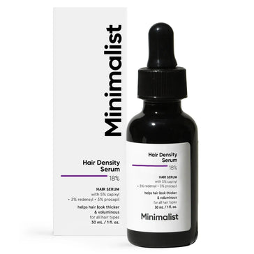 Minimalist Hair Density Serum 18% hair growth serum (3-pack) - Hair Growth Specialist