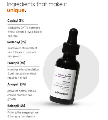 Minimalist Hair Density Serum 18% hair growth serum - Hair Growth Specialist
