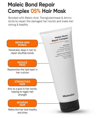 Minimalist Maleic Bond Repair Complex treatment - Hair Growth Specialist