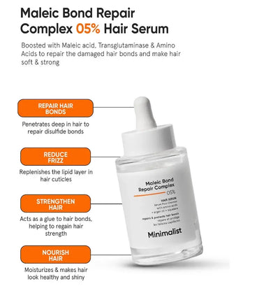 Minimalist Maleic Bond Repair Complex treatment - Hair Growth Specialist