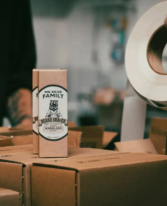 Mr. Bear Family beard shaper - Woodland - Hair Growth Specialist