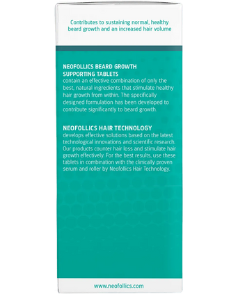 Neofollics beard growth tablets - Hair Growth Specialist