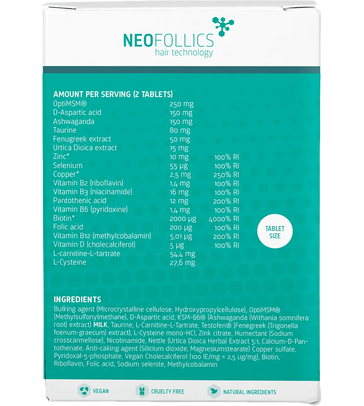 Neofollics beard growth tablets - Hair Growth Specialist