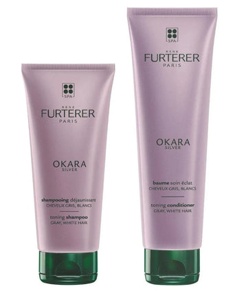 René Furterer Okara Silver silver shampoo + conditioner - Hair Growth Specialist
