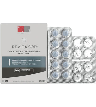 Revita.SOD tablets for stress-induced hair loss (3 months) - Hair Growth Specialist