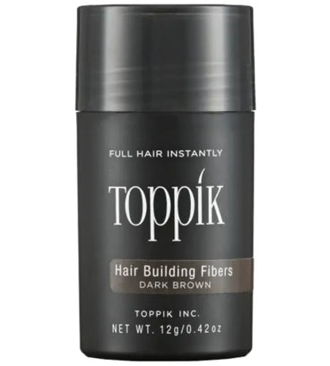 Toppik hair fibers - Dark brown (12 gr) - Hair Growth Specialist