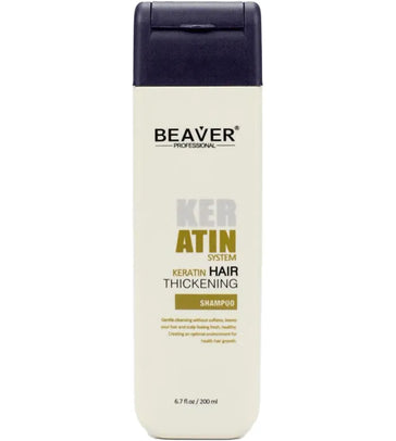 Beaver keratin shampoo (200 ml) - Hair Growth Specialist