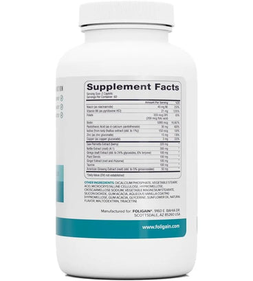 Foligain hair growth capsules (120 capsules) - Hair Growth Specialist