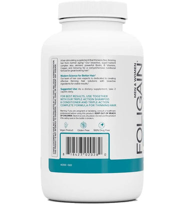 Foligain hair growth capsules (120 capsules) - Hair Growth Specialist