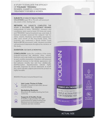 Foligain lotion women (10% Trioxidil) - Hair Growth Specialist