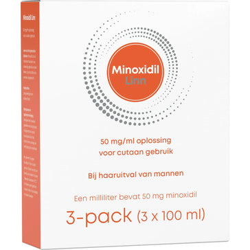 Linn Minoxidil 5% spray 3-pack (3x100 ml) - Hair Growth Specialist