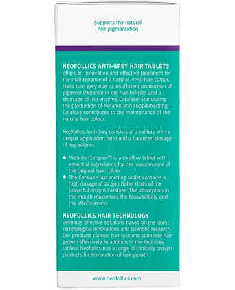 Neofollics anti-grey hair tablets - Hair Growth Specialist