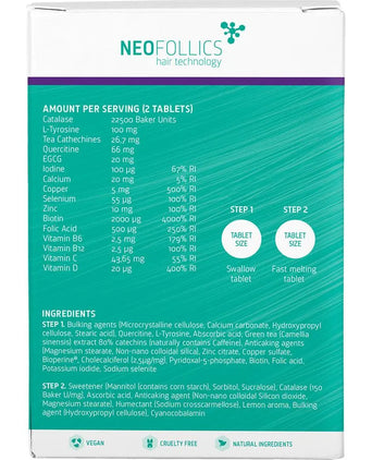 Neofollics anti-grey hair tablets - Hair Growth Specialist