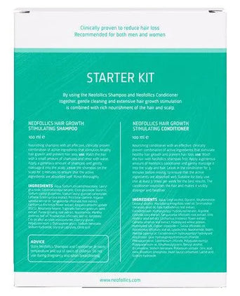 Neofollics hair growth shampoo + conditioner starter kit - Hair Growth Specialist