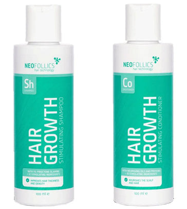 Neofollics hair growth shampoo + conditioner starter kit - Hair Growth Specialist