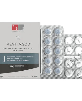 Revita.SOD tablets for stress-induced hair loss (1 month) - Hair Growth Specialist